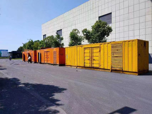钦州发电机租赁